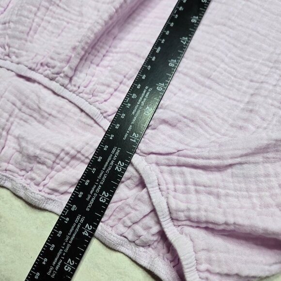 Stark X Bubble Blouse Womens Large Lilac Purple Gauzy Dolman Sleeve Festival - Picture 12 of 12